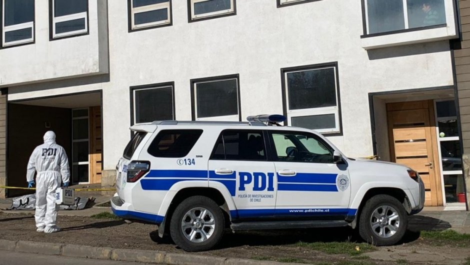 Personal de la Policia de Investigaciones llegó al lugar. (Foto: @PDI_Aysen).