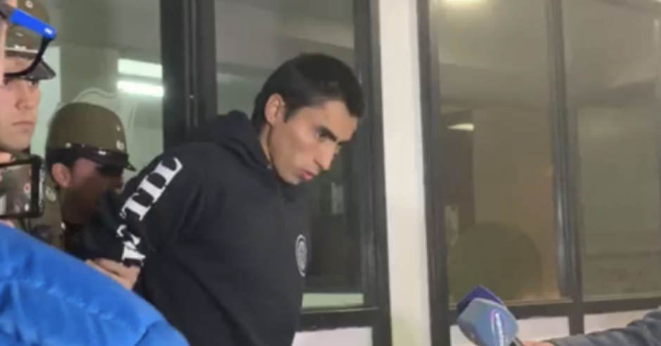 Yonathan Vega Vega al momento de su captura (Foto: Río en Línea)