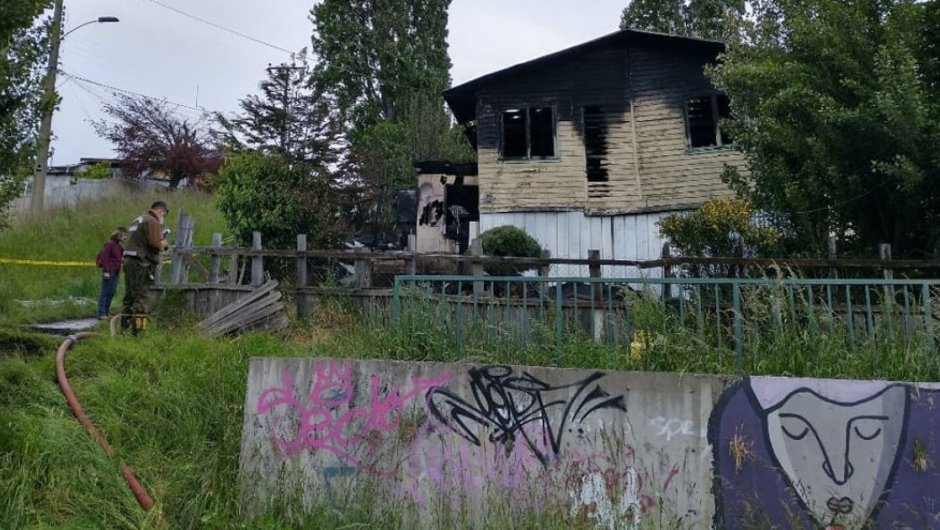 Foto: Bomberos de Coyhaique.