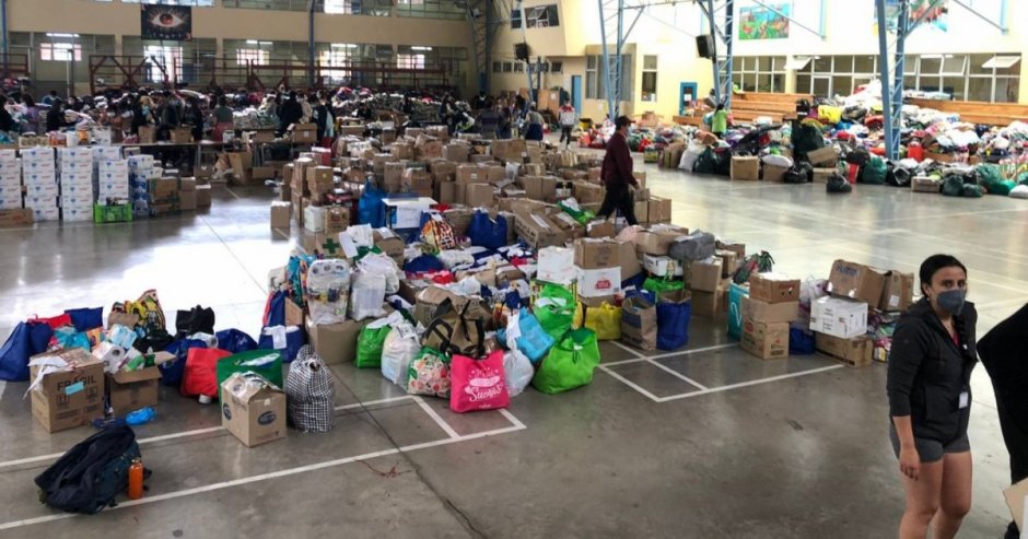 Imagen: Centro de Acopio, Castro. (Twitter).