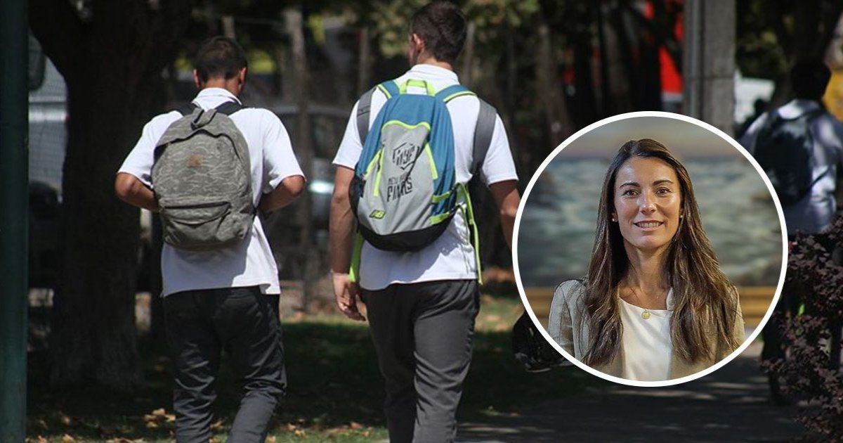 Ministra de Educación anuncia ley para permitir revisión de mochilas