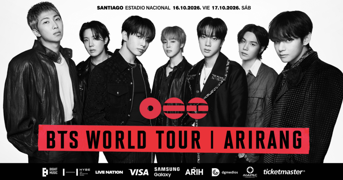 BTS en Chile 2026: Precios de entradas y cómo comprar en Ticketmaster